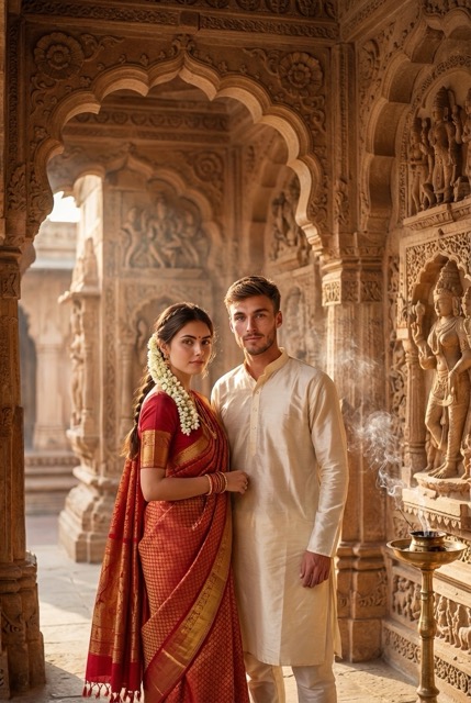 Temple Arches & Gajra